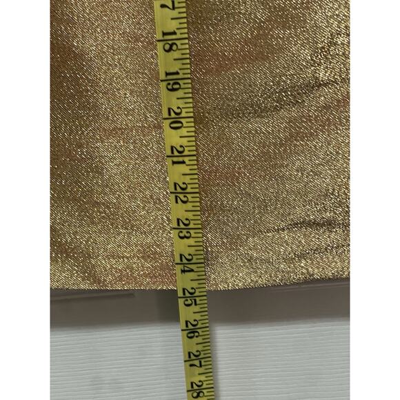 Express Women’s Gold Shimmer Sleeveless Mini Dress Size 4 NWT cocktail - Picture 11 of 15